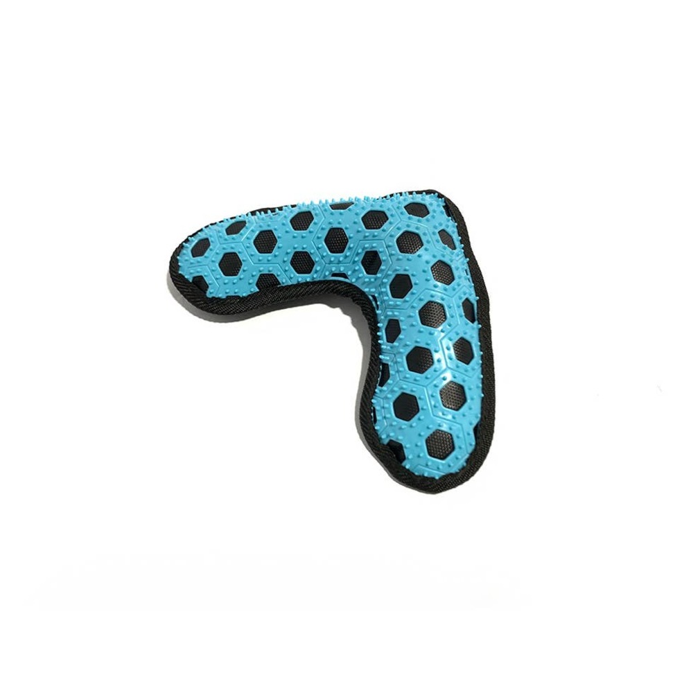 Ballistic Boomerang Dog Toy Blue